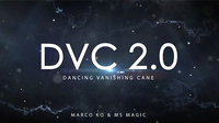 Dancing Vanishing Cane V2 / BLACK (D.V.C.) by Magiclism

