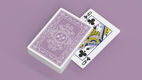 Black Roses Lavender (Marked) Edition Playing Cards

