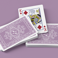 Black Roses Lavender (Marked) Edition Playing Cards