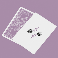 Black Roses Lavender (Marked) Edition Playing Cards