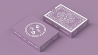 Black Roses Lavender (Marked) Edition Playing Cards
