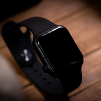 REEL WATCH Titanium Black with black band smart watch (KEVLAR) by Uday Jadugar - Trick