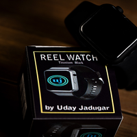 REEL WATCH Titanium Black with black band smart watch (KEVLAR) by Uday Jadugar - Trick