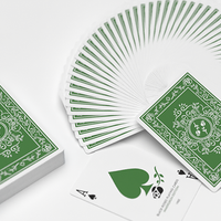 BLACK ROSES IMMERGRÜN Playing Cards