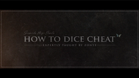 How to Cheat at Dice Black Leather (Props and Online Instructions)  by Zonte and SansMinds - Trick
