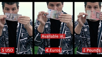 GET MONEY (EURO) by Louis Frenchy, George Iglesias & Twister Magic - Trick
