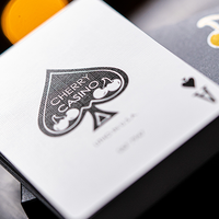 Cherry Casino House Deck (Monte Carlo Black and Gold) Playing Cards by Pure Imagination Projects