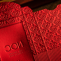 NOC (Red) The Luxury Collection Playing Cards by Riffle Shuffle x The House of Playing Cards