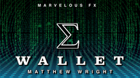 E Wallet BLACK by Matthew Wright - Trick
