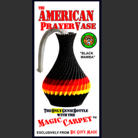 The American Prayer Vase Genie Bottle BLACK MAMBA by Big Guy's Magic- Trick