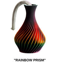 The American Prayer Vase Genie Bottle RAINBOW PRISM by Big Guy's Magic- Trick
