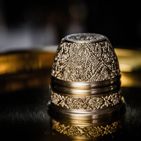 Artisan Engraved Cups and Balls in Display Box by TCC - Trick