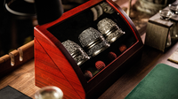 Artisan Engraved Cups and Balls in Display Box by TCC - Trick
