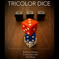 TRICOLOR DICE by Wayne Dobson and Alan Wong - Trick