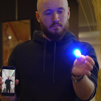 Pro Light 3.0 Blue Pair (Gimmicks and Online Instructions) by Marc Antoine - Trick