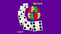 1 TO 6 SPOT CARD by Martin Lewis - Trick
