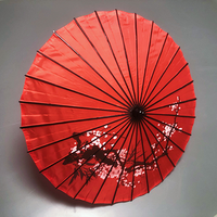 Dragon Parasol Set RED by LY & MS Magic - Trick