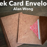 Tyvek Card Envelopes 10 pk. BROWN by Alan Wong- Trick