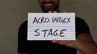 Acro Index Dry Erase Large 5"x8"(Gimmicks and Online Instructions) by Blake Vogt - Trick

