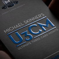 Michael Skinner's Ultimate 3 Card Monte (Blue) by Murphy's Magic Supplies Inc.  - Trick