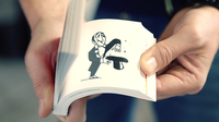 FLIP BOOK MAGICIAN (Gimmick and Online Instructions) by JOTA - Trick
