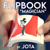 FLIP BOOK MAGICIAN (Gimmick and Online Instructions) by JOTA - Trick