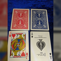 Magnetic Cards (2 pack/double back blue) by Chazpro Magic. - Trick