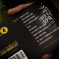 Easy to Master Card Miracles (Gimmicks and Online Instruction) Volume 4 by Michael Ammar - Trick