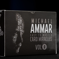 Easy to Master Card Miracles (Gimmicks and Online Instruction) Volume 9 by Michael Ammar - Trick