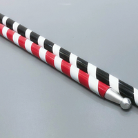 The Ultra Cane (Appearing / Metal) Black / White Stripe by Bond Lee - Trick