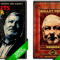 BIGBLINDMEDIA Presents  John Bannon's Bullet Trilogy (Includes Bullet After Dark, Bullet Party, Fire When Ready and Paint it Blank Project) - DVD