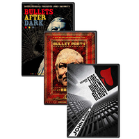BIGBLINDMEDIA Presents  John Bannon's Bullet Trilogy (Includes Bullet After Dark, Bullet Party, Fire When Ready and Paint it Blank Project) - DVD