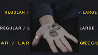 Morgan Coin Ring (Large) by Alchemist Metal Company- Trick
