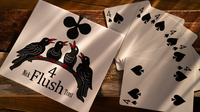4 FLUSH Red Back by Nick Trost and Murphy's Magic - Trick
