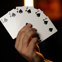 4 FLUSH Red Back by Nick Trost and Murphy's Magic - Trick