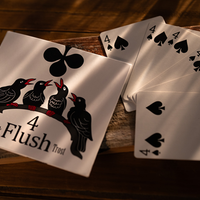 4 FLUSH BLUE by Nick Trost and Murphy's Magic - Trick
