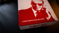 Slydini's Knotted Silks (White / 24 Inch)  by Slydini & Murphy's Magic - Trick
