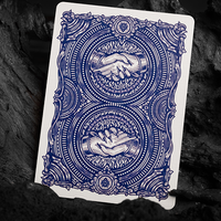 Deal with the Devil (Cobalt Blue) UV Playing Cards by Darkside Playing Card Co