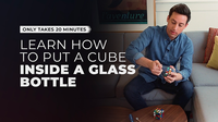 Cube in Bottle Project (Gimmicks and Online Instructions) by Taylor Hughes and David Stryker - Trick
