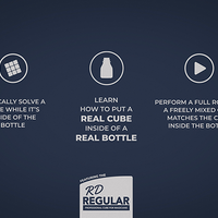 Cube in Bottle Project (Gimmicks and Online Instructions) by Taylor Hughes and David Stryker - Trick