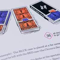 Symmetry, Parity and the Chimera Deck (plus three gimmicked decks and Prop) by Ben Harris - Book