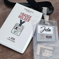 BADGE HOLDER (Gimmick and Online Instructions) by JOTA - Trick