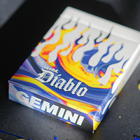 Ultra Diablo Blue Playing Cards by Gemini