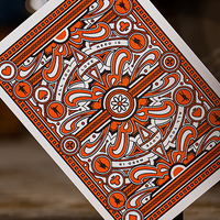 The Beatles (Orange) Playing Cards by theory11
