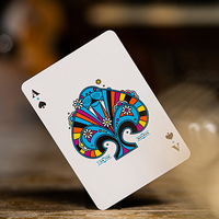 The Beatles (Orange) Playing Cards by theory11