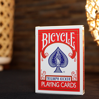 Bicycle Triumph Kicker Deck Red by Anthony Stan and Magic Smile Productions - Trick