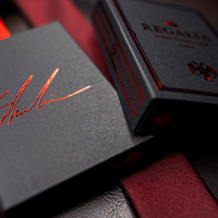 Regalia Red Playing Cards (Signature Edition) by Shin Lim