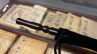 Wooden wand PRO (Standard Black) by Harry He & Bacon Magic - Trick
