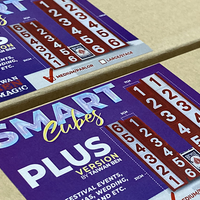 Smart Cubes PLUS RED (Large/Stage) by Taiwan Ben - Trick