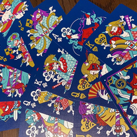 Bicycle Yaksha Oni Playing Cards by Card Experiment